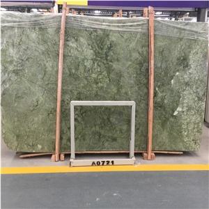 China Dandong Ming Green Marble Slab