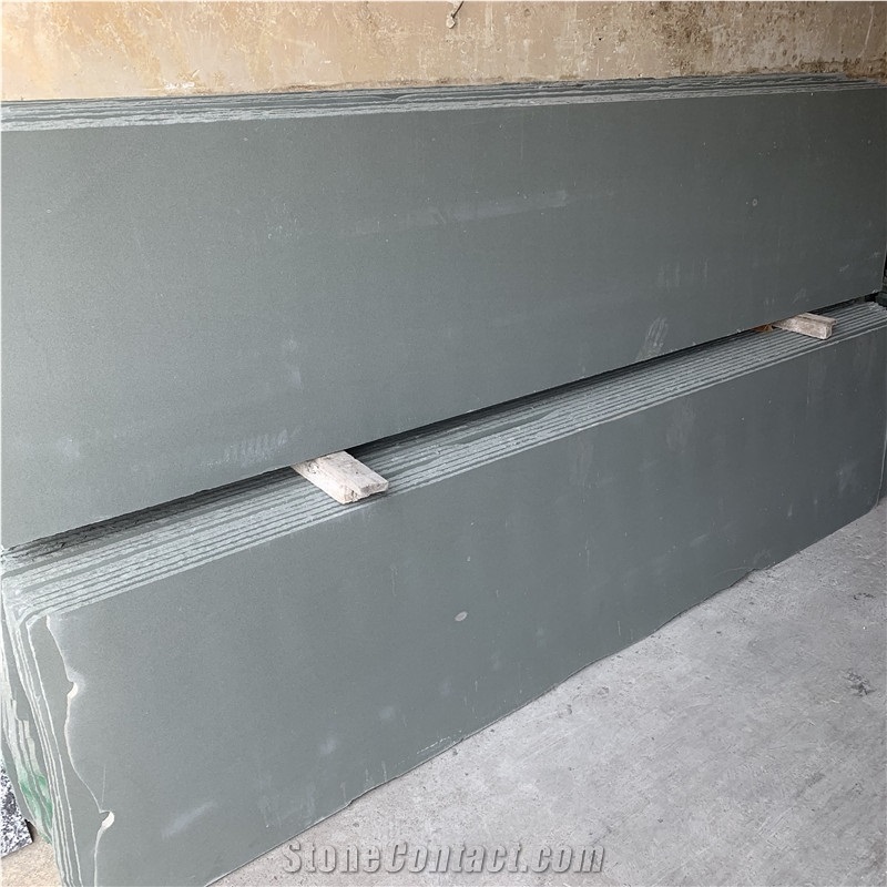 Honed Surface Grey Granite For Project Wall And Floor Design