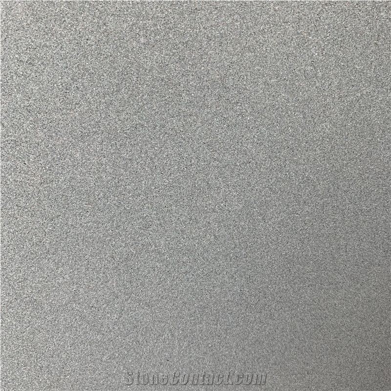Honed Surface Grey Granite For Project Wall And Floor Design
