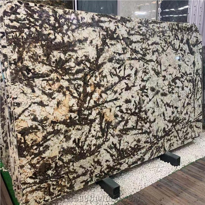 Good Price Golden Granite Slab for Countertop