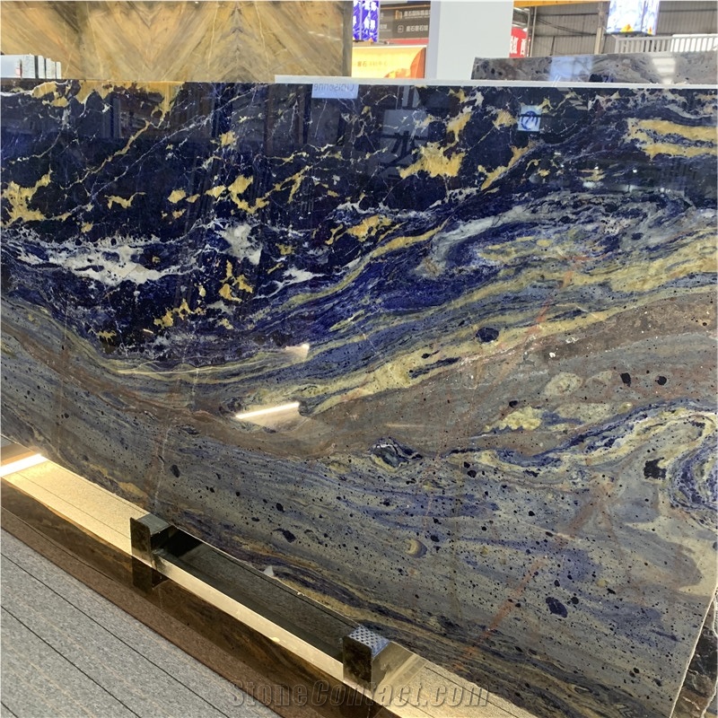 Namibia Blue Sodalite For Background Wall