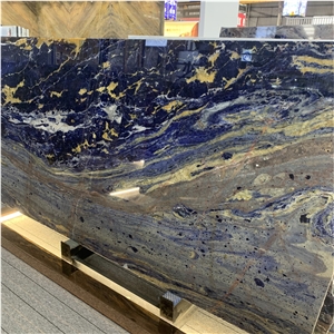 Namibia Blue Sodalite For Background Wall
