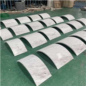 Marble Cladding Column Decoration Hotel Indoor