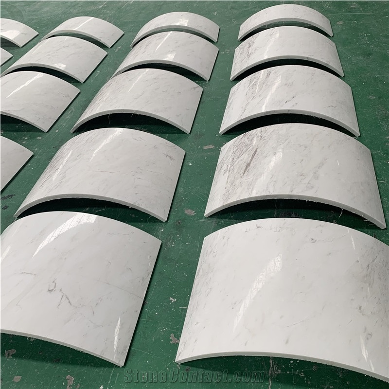 Marble Cladding Column Decoration Hotel Indoor
