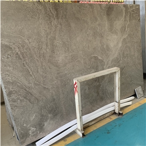 New Gascogne Blue Limestone Slab For Hotel Project