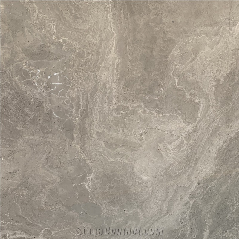 New Gascogne Blue Limestone Slab For Hotel Project