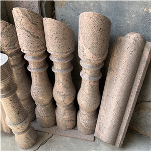 Outdoor Decor California Red Granite Balustrades