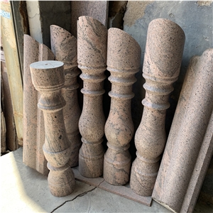 Outdoor Decor California Red Granite Balustrades