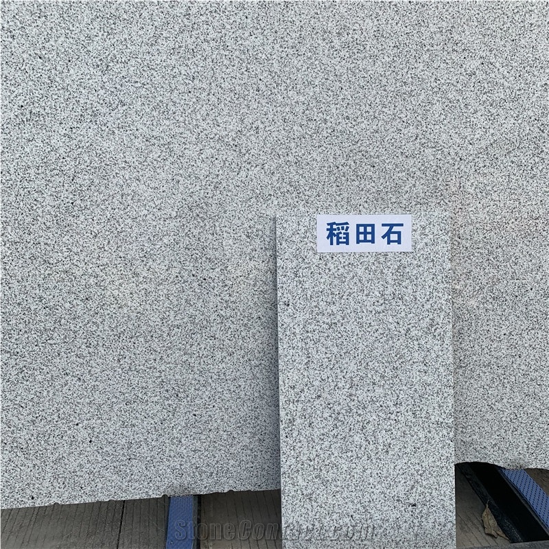 Polished Cheap China G655 White Grey Granite Slab