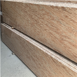 Polished Natural Pink Raw Silk Granite Slab Tiles