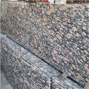 Polished Red and Black Granite Small Slabs