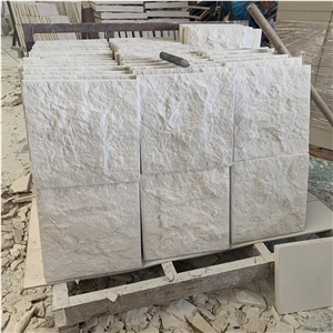 White Limestone Tiles for Exterior Wall Cladding