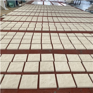 White Limestone Tiles for Exterior Wall Cladding