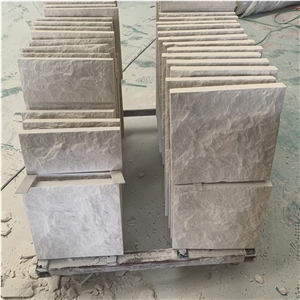 White Limestone Tiles for Exterior Wall Cladding