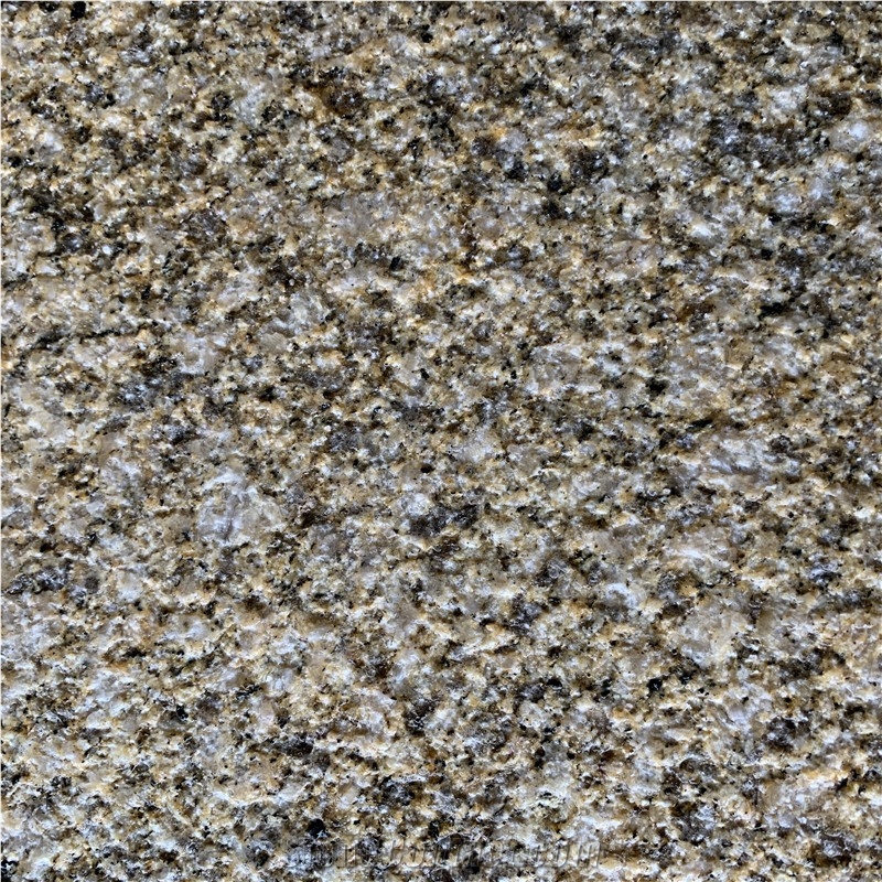 Yellow Granite Slab Tile For Outdoor Wall Cladding