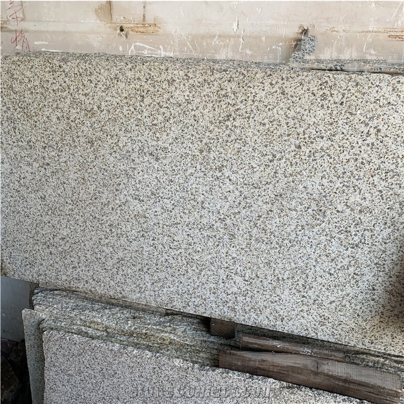 Yellow Granite Slab Tile For Outdoor Wall Cladding