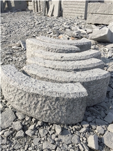 G341 G603d Light Grey Granite Kantstein