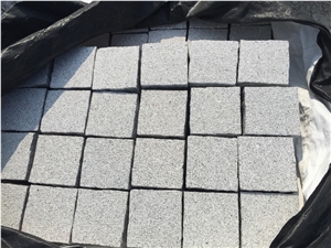 G603 Light Grey Granite Setts Cubes G603 Light Grey Granite Setts Cubes