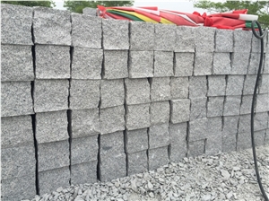 G603 Light Grey Granite Setts Cubes