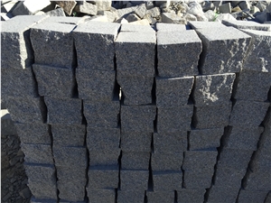 G603 Light Grey Granite Setts Cubes