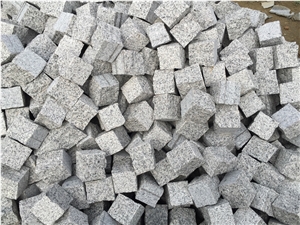 G603 Light Grey Granite Setts Cubes