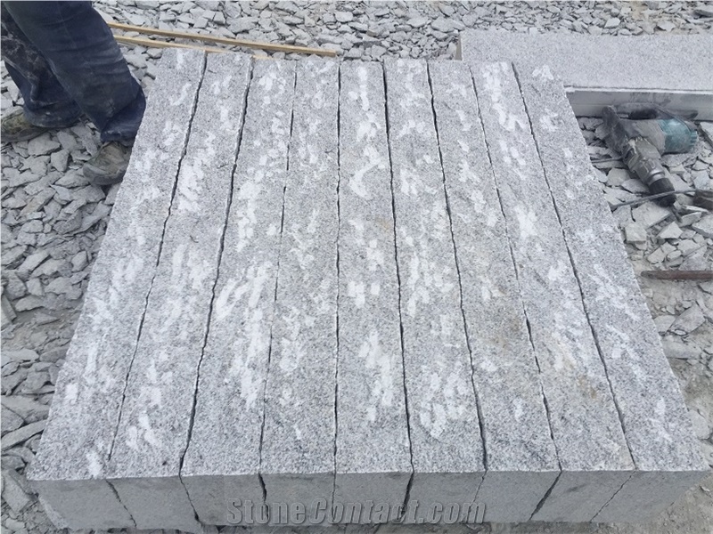G603d Light Grey Granite Kerbstone
