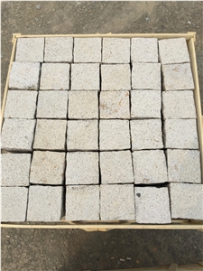 Rusty Gold Yellow Granite G682 Setts/Cubes