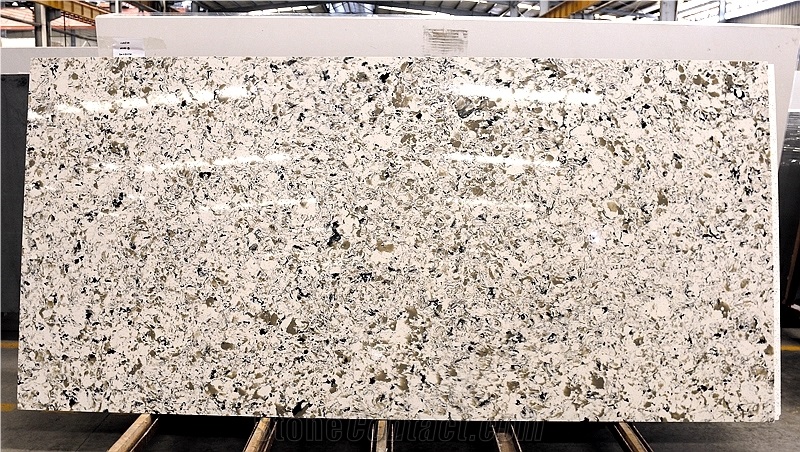 Arabescato Quartz Engineered Artificial Stone Slab
