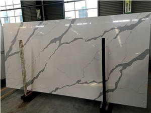 Azul Macaubas Calacatta Carrara Quartz Stone Slabs