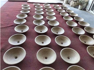 Best Price Limestone Basin Sink for Hotel