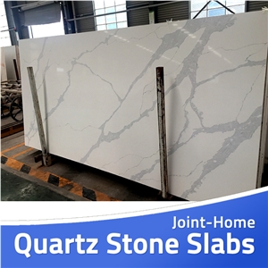 Bianco Carrara Calacatta Manmade Quartz Stone Slab