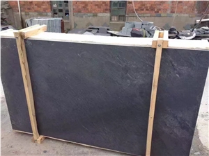 Black Slate Split Flooring Tiles Slabs