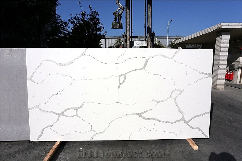 Caesarstone Raven Calacatta Laza Baba Quartz Slabs