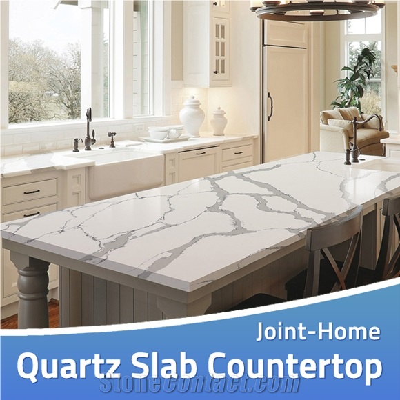 Calacatta Hanstone Quartz Kitchen Countertop Lowes