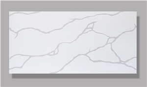 Calacatta Marble Manhattan Quartz Stone Tile Slabs