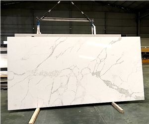 Calacatta White Artificial Walling Floor Slab Tile