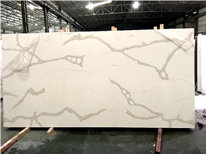 Cambria Brittanicca Gold Kitchen Quartz Stone Slab