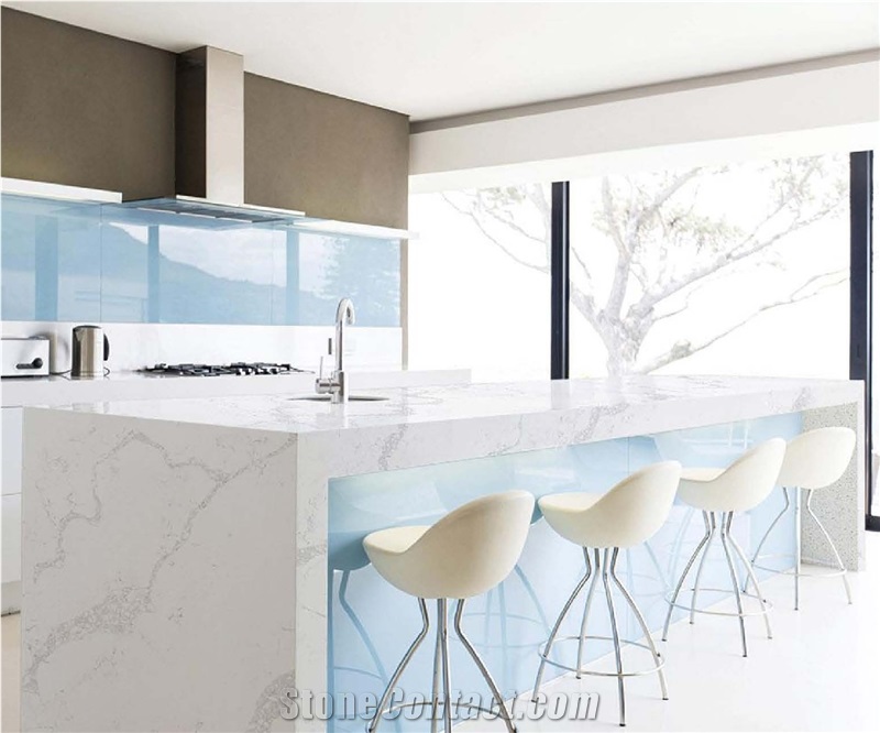 Cheap Msi Calacatta Laza Quartz Slab Tiles