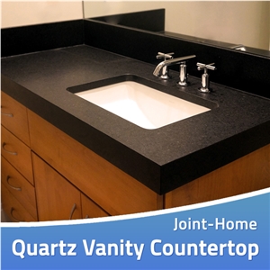 China 36Inch Black Galaxy Quartz Buyers Vanity Top