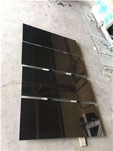 China Absolute Shanxi Black Granite Slab Tile