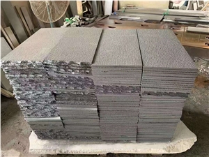 Hainan Black Lava Stone Wall Flooring Application Hainan Black Lava Stone Wall Flooring Application