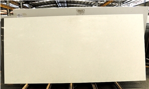 Light Yellow Color China Verona Quartz Stone Slabs