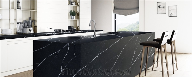 Man Made Engineered Quartz Stone Price Countertops