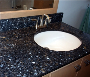 Midnight Blue Cambridge Ariel Quartz Vanity Tops