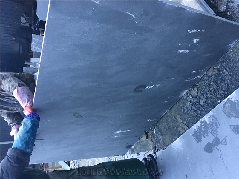 Natural Slate Stone Flooring Application Slabs