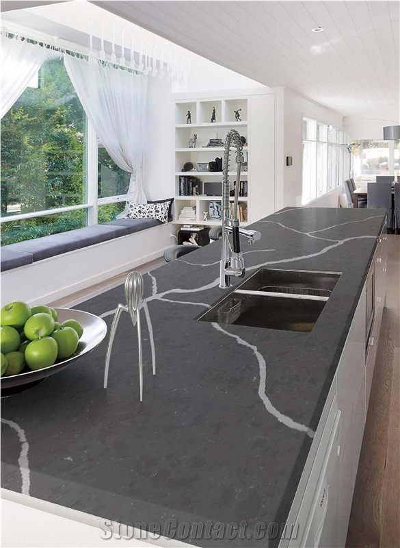 Quartz Stone Kitchen Countertop Caesarstone