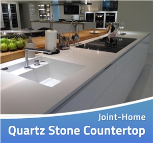 Silestone Kona Beige Quartz Kitchen Island Worktop