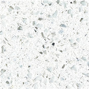 Sparkle Mirrior Shining Crystal Light Quartz Slab