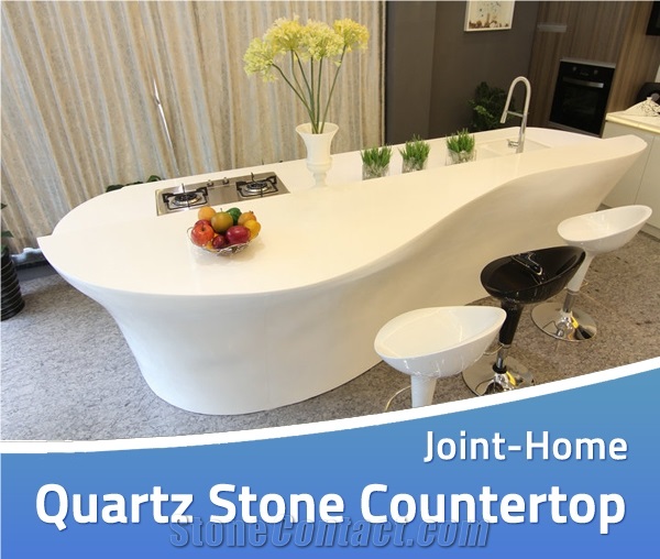 Super Pure White Kitchen Desk Bench Top Worktops