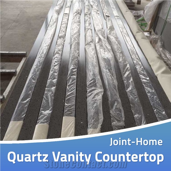 Traditional Cheap Cut-To-Size Quartz Vanity Tops